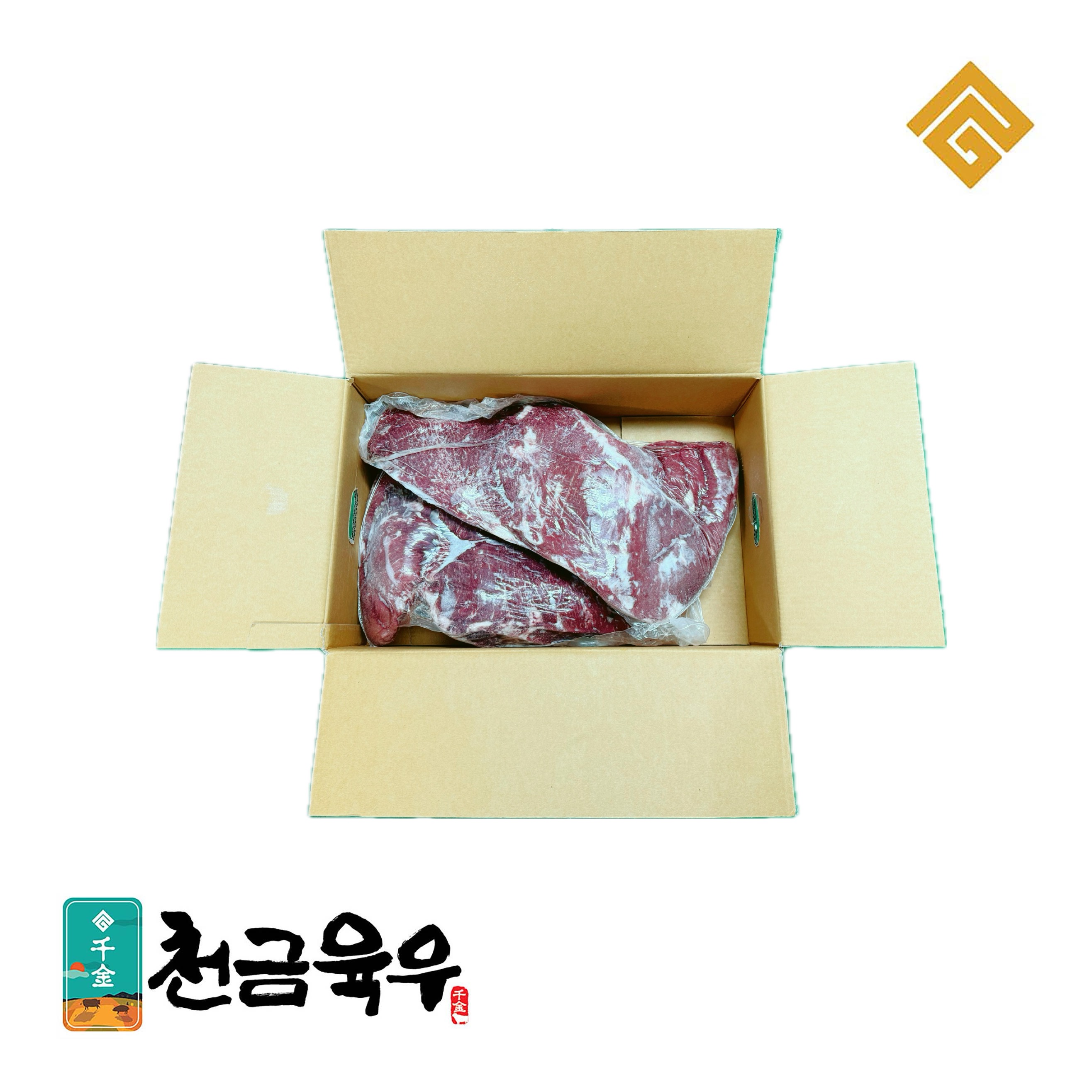 [천금육우]설깃(근염 손질 제품입니다.) - 1 등급 / 국내산