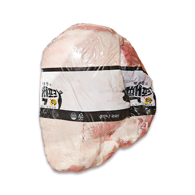 [빽포크]삼겹살(1등급 이상 - 미추리 삼겹(박피) ) - 국내산
