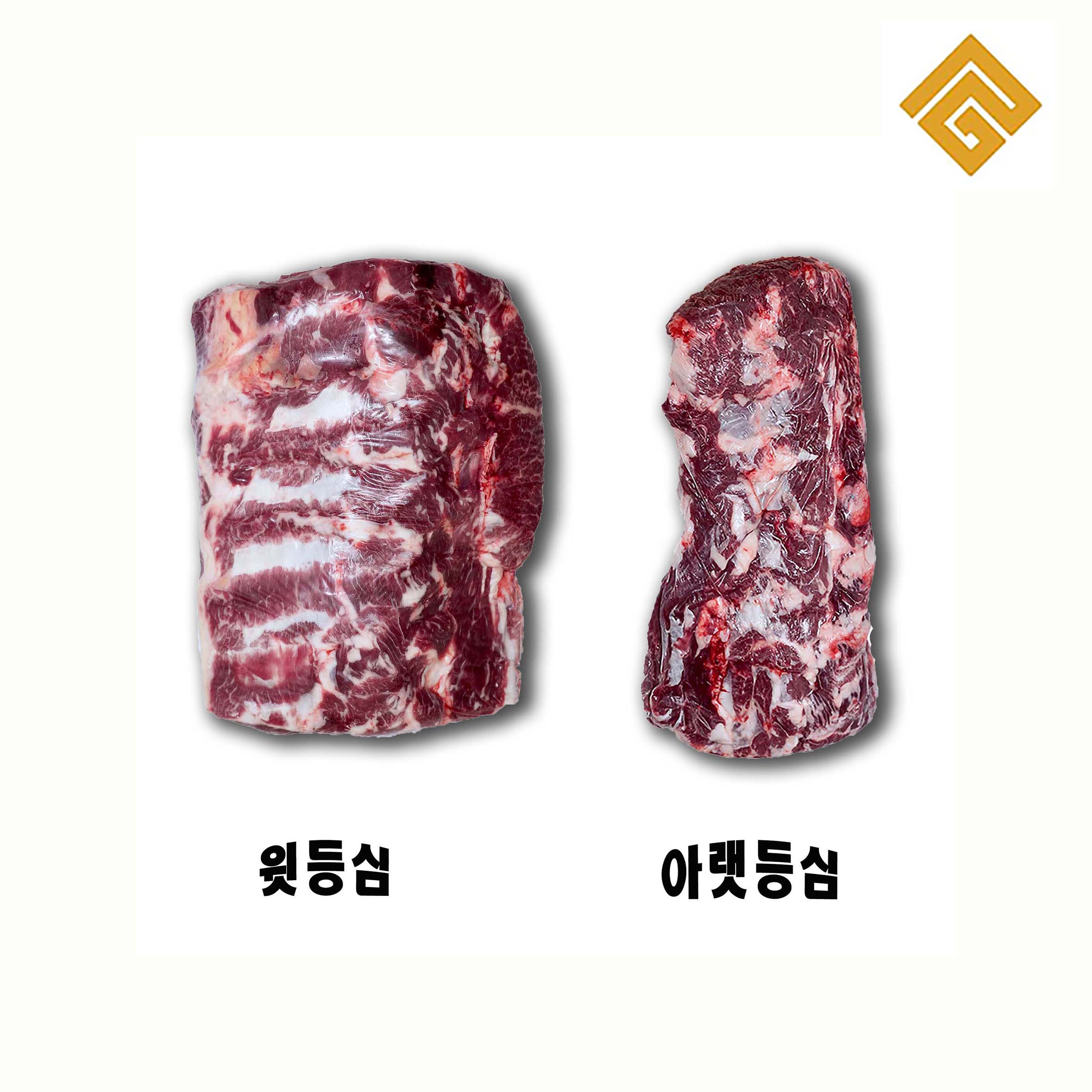 [천금육우]등심 - 3 등급 / 국내산