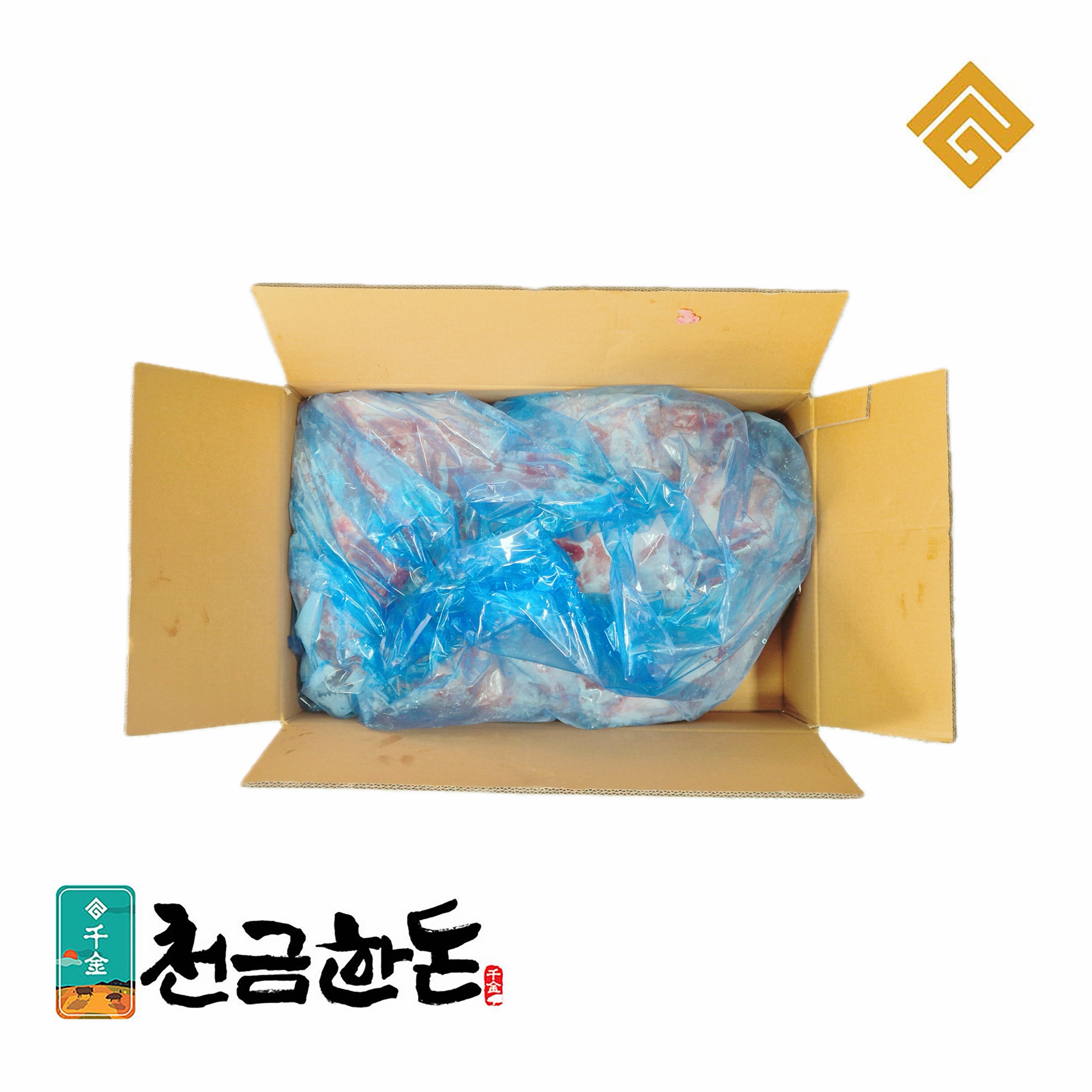[천금한돈]뒷다리(벌크20KG정량) - 국내산