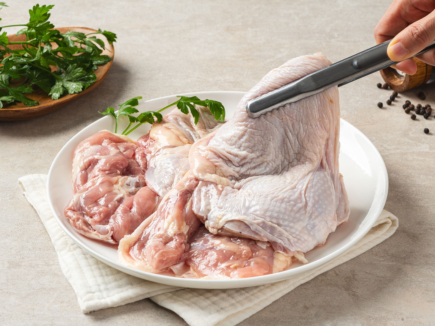 [연승팜]닭다리살(정육)(1kg/10개/10kg 포장) - 국내산