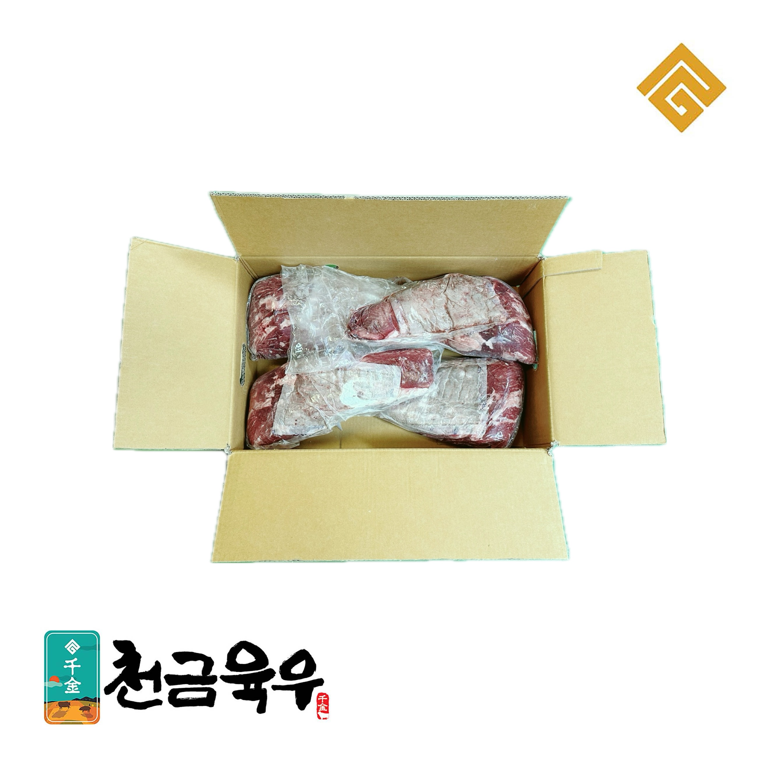 [천금육우]꾸리살 - 2 등급 / 국내산